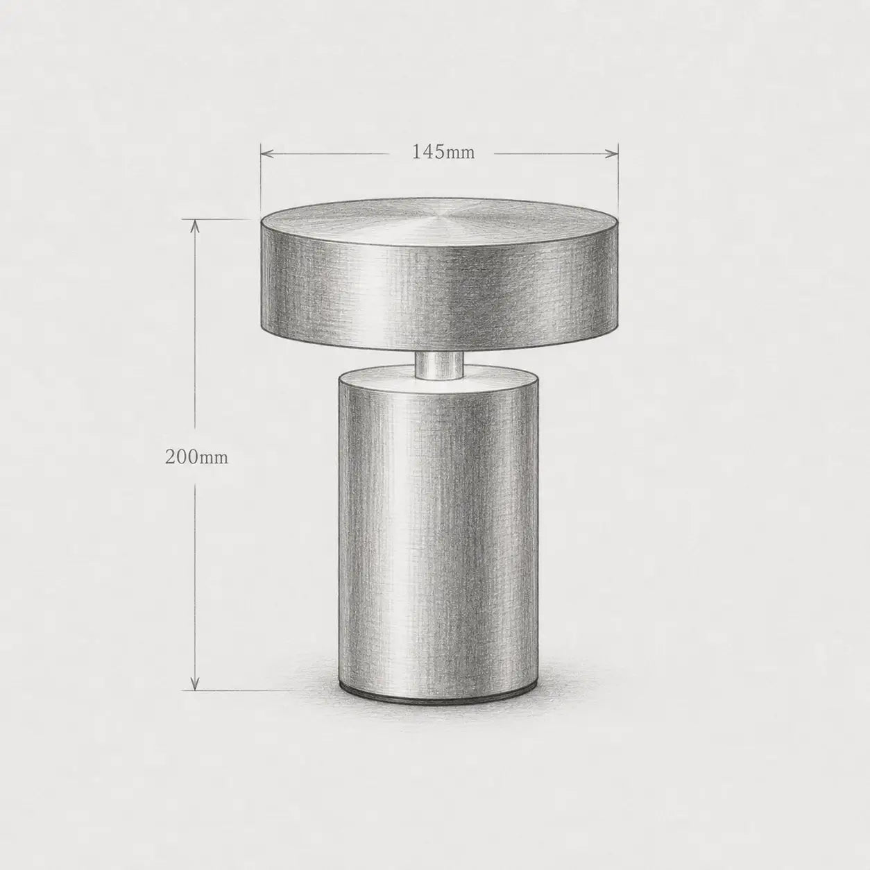 Lampe de bureau sans fil | Petra